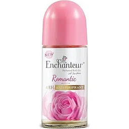Enchanteur Romantic Roll-On Deodorant for Women, 50ml with Roses & Jasmine Extracts-picture-52