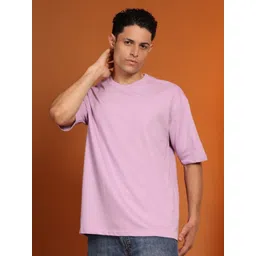 Enciger Drop-Shoulder Sleeves Pure Cotton Oversized T-shirt-picture-19