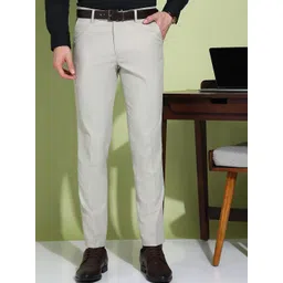 encore by INVICTUS Men Slim Fit Pleated Trousers-picture-36
