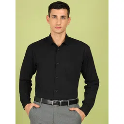 Encore By INVICTUS Slim Fit Spread Collar Long Sleeves Formal Cotton Shirt-picture-20