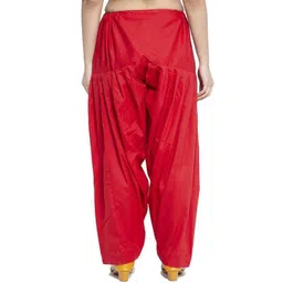 end fashion Cotton Solid Patiala image 2