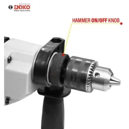 Endico 13mm 550W 2700rpm Impact Hammer Drill, D13H image 5