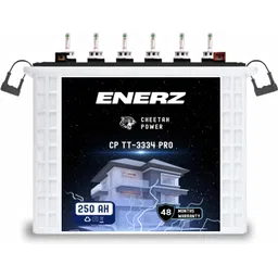 enerz 250 AH CP TT-3334 PRO – 12V Tall Tubular Battery | Best with 900 VA to 1100 VA 250 ah Pure Sine Wave Inverter-picture-27