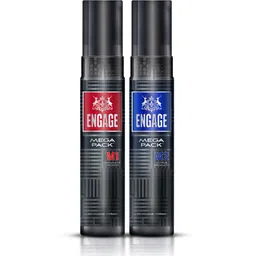 engage M1 & M2 Mega Pack Perfume Spray Combo for Women 160ml x2,Long Lasting Fragrance Deodorant Spray - For Men-picture-16