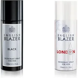 English Blazer Body Spray Black + London (pack of 2)-picture-18