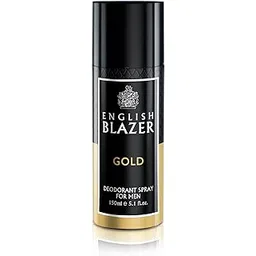 English Blazer Body Spray Gold For Men, 150ml - Fresh-picture-16