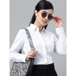 English Navy White Regular Fit Shirt-picture-21