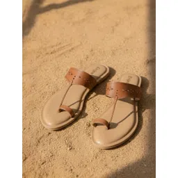 Enjee Women Open Toe Flats with Buckles-picture-22