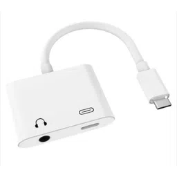 ENMORA Multicolor JH-031 2 in 1 Type C to Audio Jack and Type C Adapter K34 Phone Converter-image-23