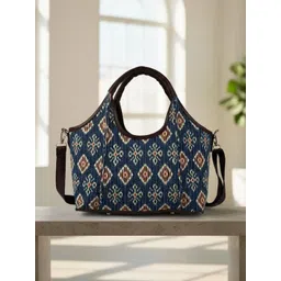 ENSAC Ethnic Motifs Printed Handheld Bag-picture-22