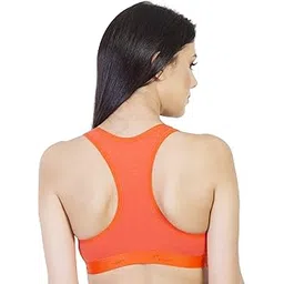 envie Women's Cotton Sports Bra_Ladies Racerback, Full Coverage, Non-Padded, Non-Wired, T-Shirt Type Bra|Girls Inner Wear for Daily Use Sports Bra-picture-12