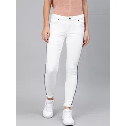 Enviously Young Women White Slim Fit Stretchable Jeans-picture-23