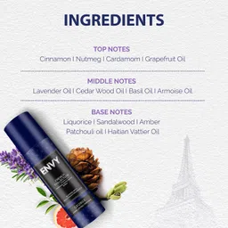 envy George Set of 2 Long Lasting Perfume Body Spray - For Men image 3