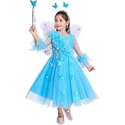 EPIKID Girl's Pari Frock for Party Festive Birthday Occasions-picture-14