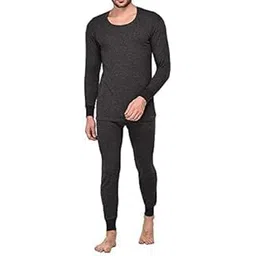 epoxy Men's Merino Wool Full Sleeve Thermal Set|Antibacterial, Skin Friendly with Superior Heat Retention | Slim Fit-picture-37
