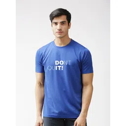 EPPE Men Blue Typography Printed Dry-Fit Sports T-shirt-picture-33