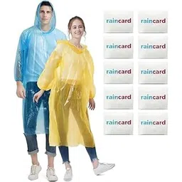 epureto Unisex Disposable Rain Cards – Emergency Waterproof Ponchos | Ultra-Compact, Reusable 2–3 Times | Pocket-Sized Rain Protection-picture-11
