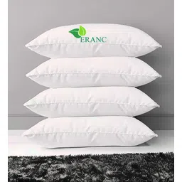 eranc LUXURY Polyester Fibre Abstract Sleeping Pillow Pack of 4-picture-18