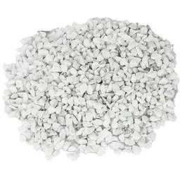 Ercole Decorative Stones Marble Chips for Aquarium Garden Indoor & Outdoor Decoration Pebble Stone (White, 5 Kg)-picture-10