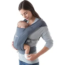 Ergobaby Embrace Baby Carrier Specially for Newborns from Birth with Head Support, Spreadable Cross Straps and Supportive Waistbelt, Super Soft and Ergonomic, 2 Carry Positions, 3-11 Kgs, Oxford Blue-picture-28