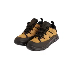 ERGON Men Colourblocked Leather Trekking Shoes-picture-12
