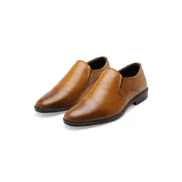 ERGON Men Leather Formal Slip On Shoes-picture-35