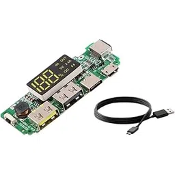 ERH India 18650 Charger Board Lithium Battery Charging Module Dual USB 5V 2.4A Mini Type-C Module with Data Cable for Laptops and Ultra Books, Audio Equipment, Smartphone’s and Tablets etc.-image-41