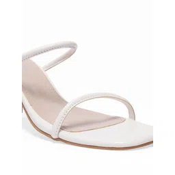 ERIDANI Open Toe Block Heels image 5