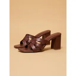 ERIDANI Women Block Heel Sandals-picture-21