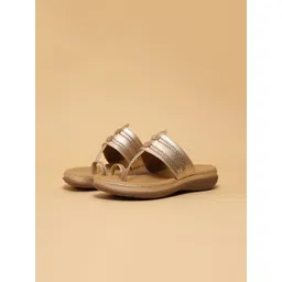 ERIDANI Women Embellished Ethnic One Toe Flats-picture-26