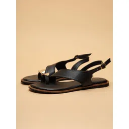 ERIDANI Women Embellished One Toe Flats-picture-12