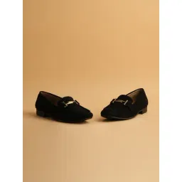 Eridani Women's Dan Black Loafers-picture-40