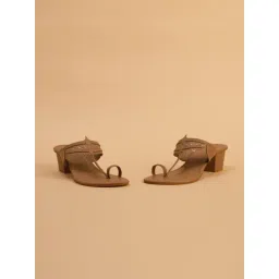 Eridani Women's Liza Chickoo Kolhapuri Sandals-picture-27