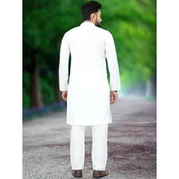 Errcs Men Regular Kurta with Pyjamas image 2