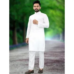 Errcs Men Regular Kurta with Pyjamas image 1