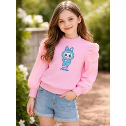 ERUDITE CLUB Girls Cotton Blend Tops-picture-23