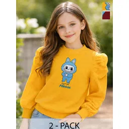 ERUDITE CLUB Girls Cotton Blend Tops-picture-57