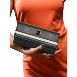 Esbeda Black Classic Elegance Small Wallet-picture-47