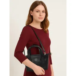 Esbeda Black Classic Small Satchel-picture-23