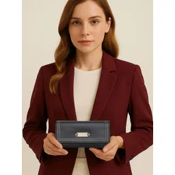 ESBEDA Black Classic Stitch Wallet-picture-39