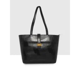 Esbeda Black Patchwork Large Tote-picture-12