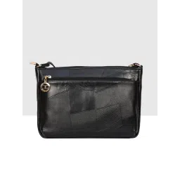 Esbeda Black Patchwork Medium Cross Body Bag image 2