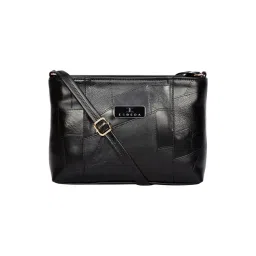 Esbeda Black Patchwork Medium Shoulder Bag-picture-11