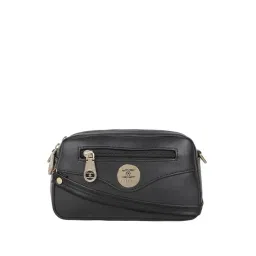 Esbeda Black PU Solid Sling Handbag-picture-21