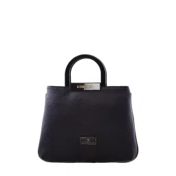 Esbeda Black Solid Handbag-picture-13