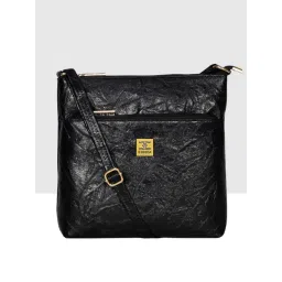 Esbeda Black Textured Medium Sling Handbag-picture-37
