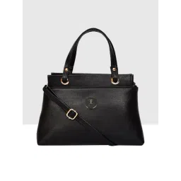 Esbeda Black Textured Small Handbag-picture-30