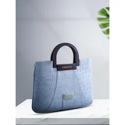 ESBEDA Blue Textured Handheld Bag-picture-23