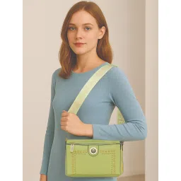 ESBEDA Green Colour Studded Charm Sling Bag For Women-picture-16