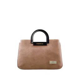 Esbeda Light Brown Distressed Handbag-picture-17